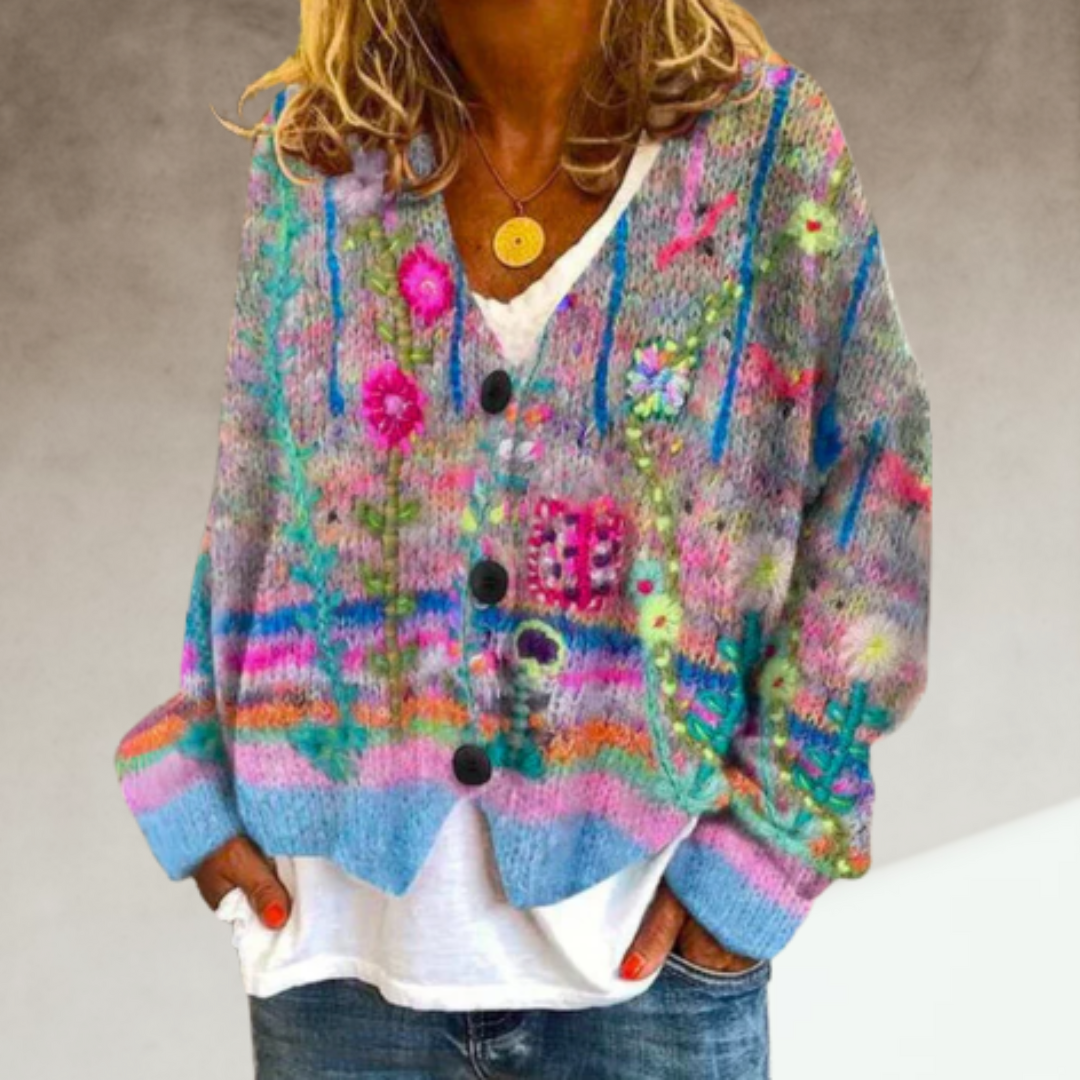 Charlotte™ - Floral Cardigan