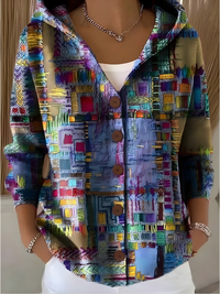 Gillian™ - Artistic Warm Long Cardigan