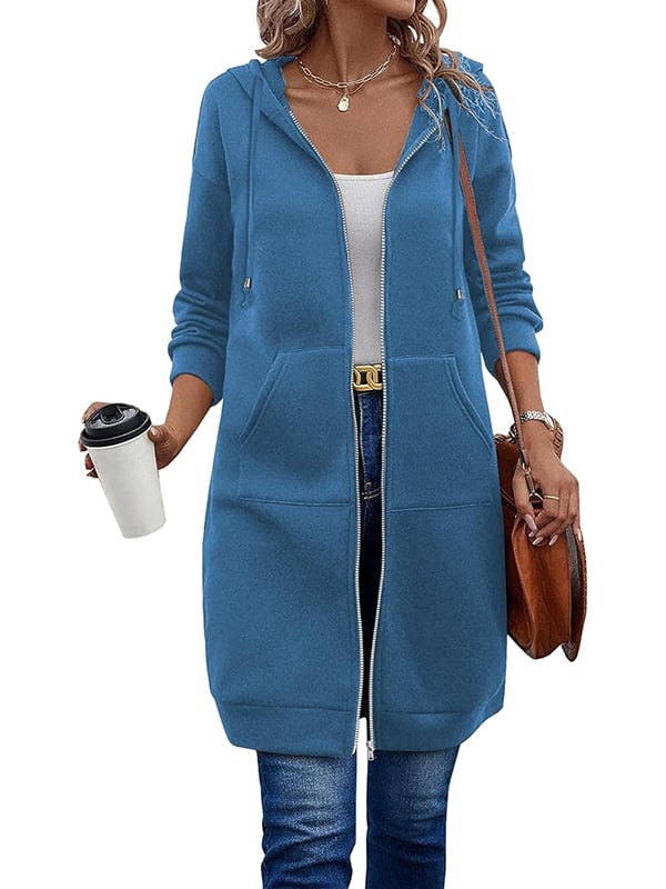 Elizabeth - Lined Long Hoodies