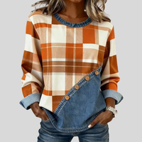 Faylen™ | Colorful Patchwork Sweater