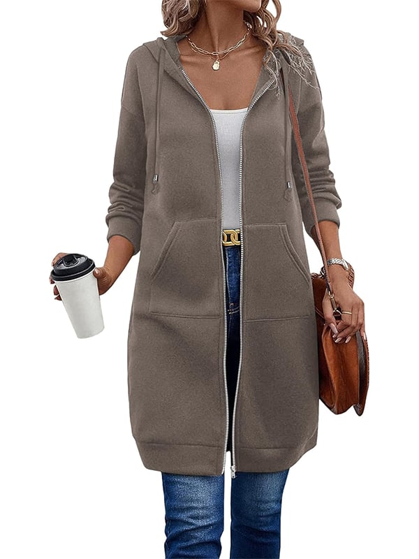 Elizabeth - Lined Long Hoodies