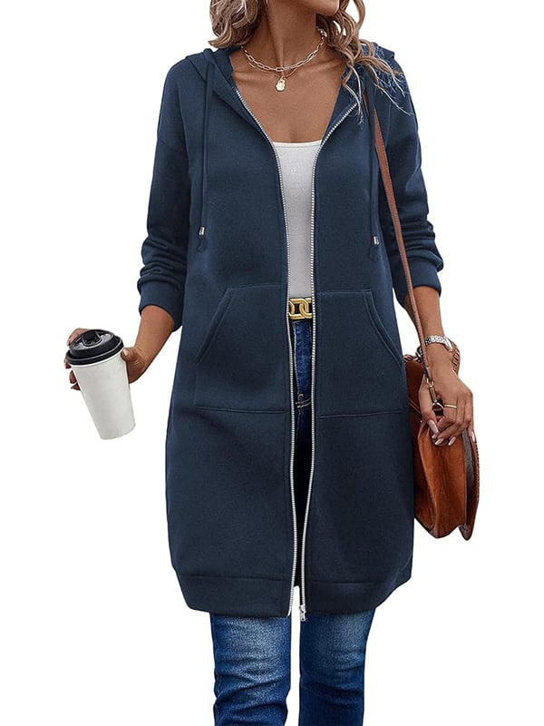 Elizabeth - Lined Long Hoodies