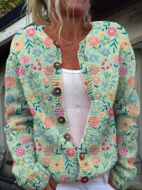 Foxfield™ | Women's Vintage Floral Cardigan