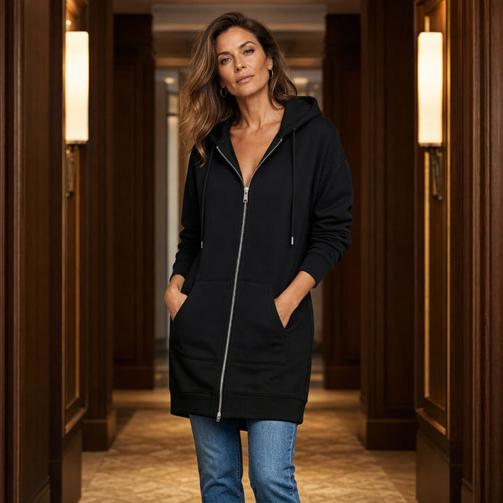 Elizabeth - Lined Long Hoodies