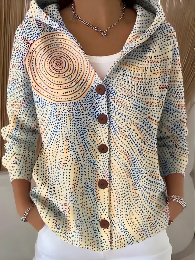 Gillian™ - Artistic Warm Long Cardigan