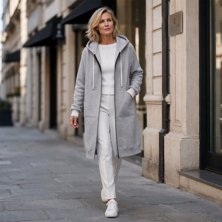Elizabeth - Lined Long Hoodies
