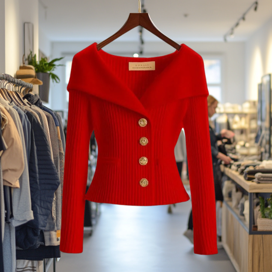 Allison | Luxurious Draped Cardigan