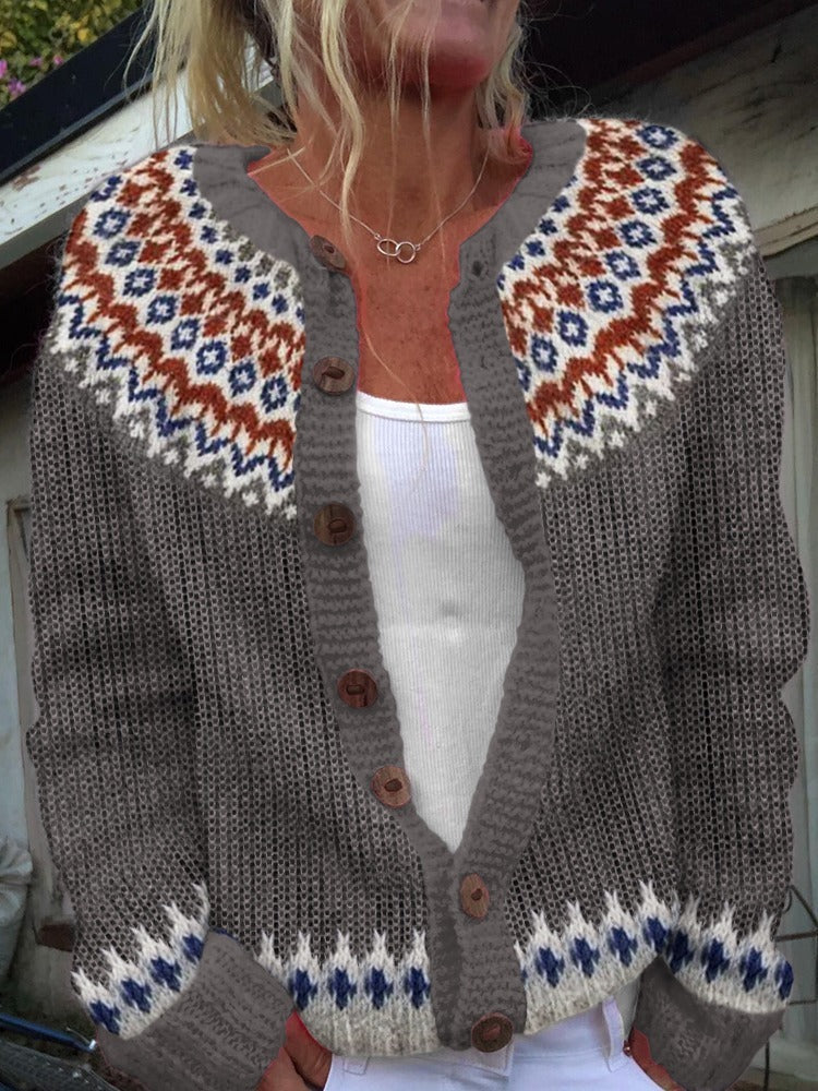 Alayna™ | Retro Cardigan