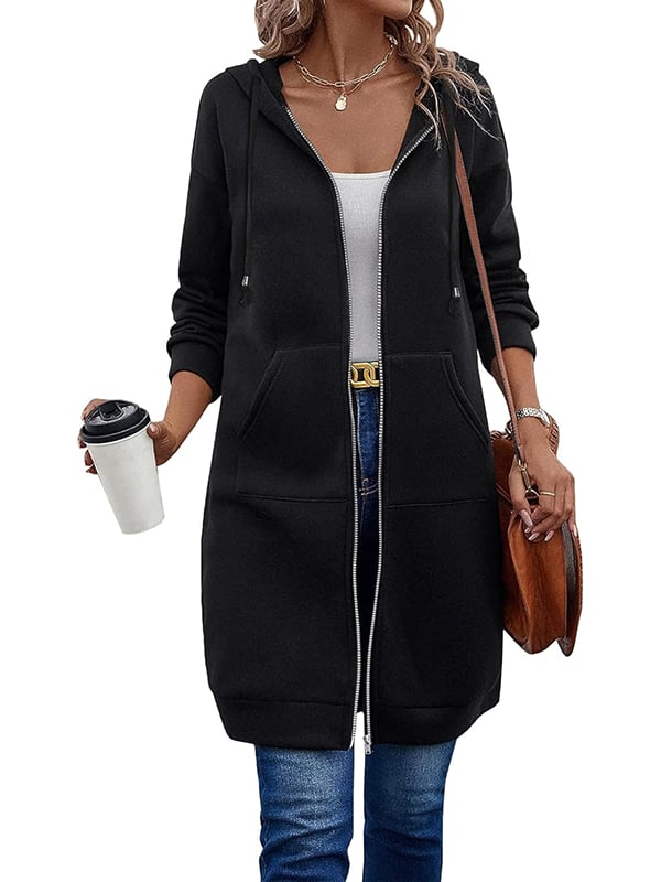 Elizabeth - Lined Long Hoodies