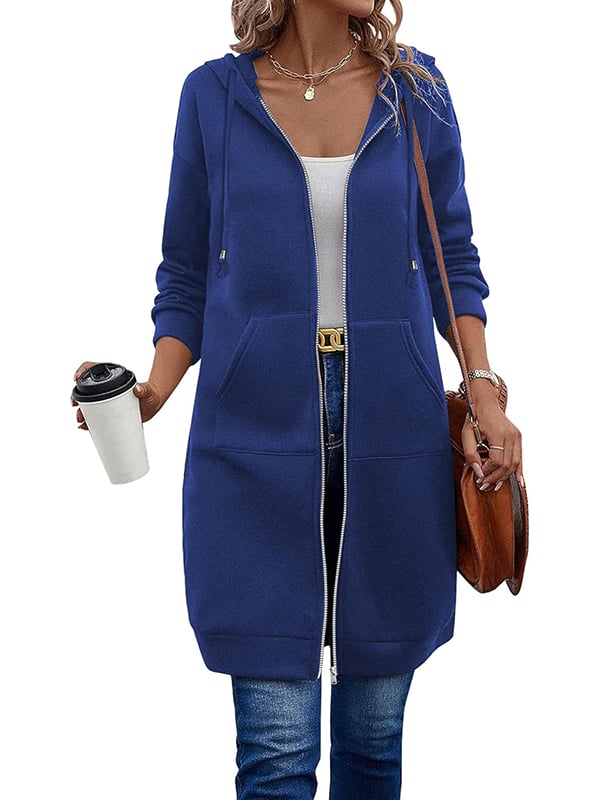 Elizabeth - Lined Long Hoodies