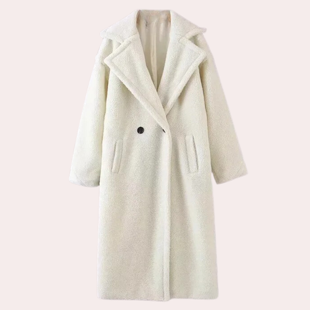 Women's Teddy Fleece Hooded Jacket in Oversized Fit