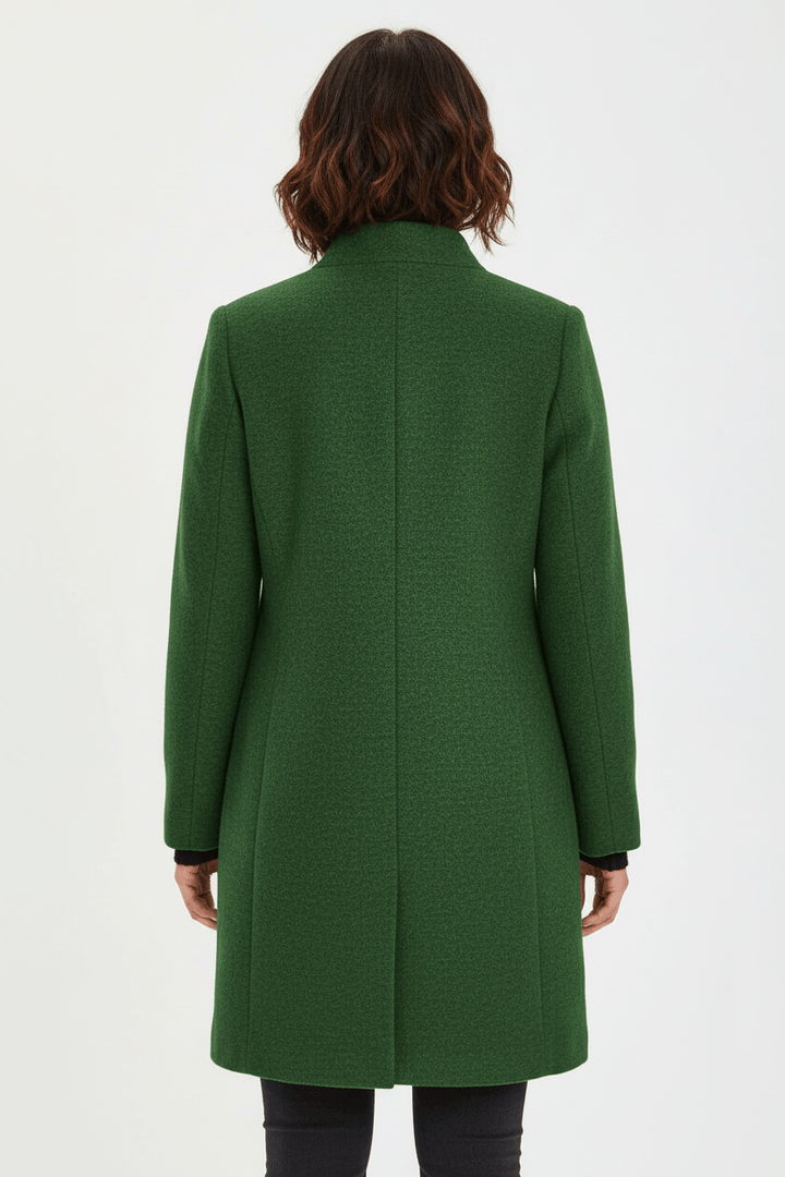 Charlotte Davies | Wool-Blend Tailored Overcoat For Women