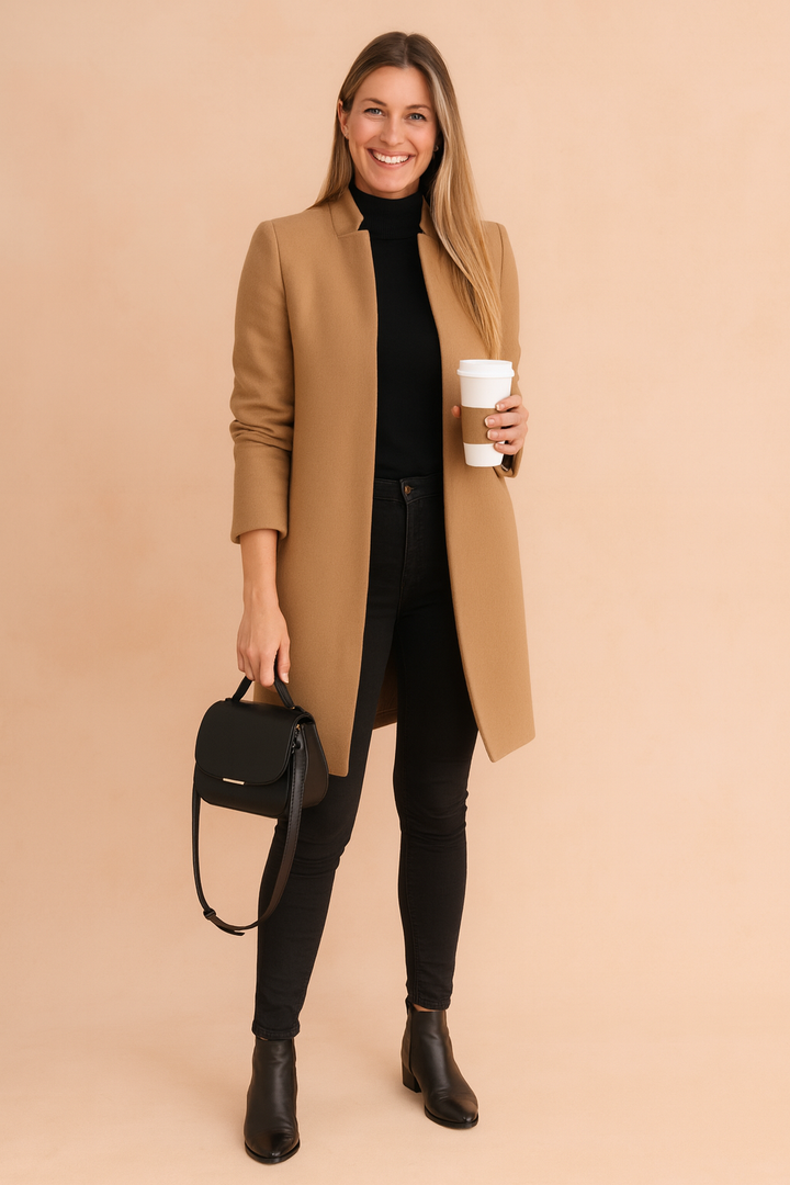 Élise Laurent | Minimalist Coat For Women