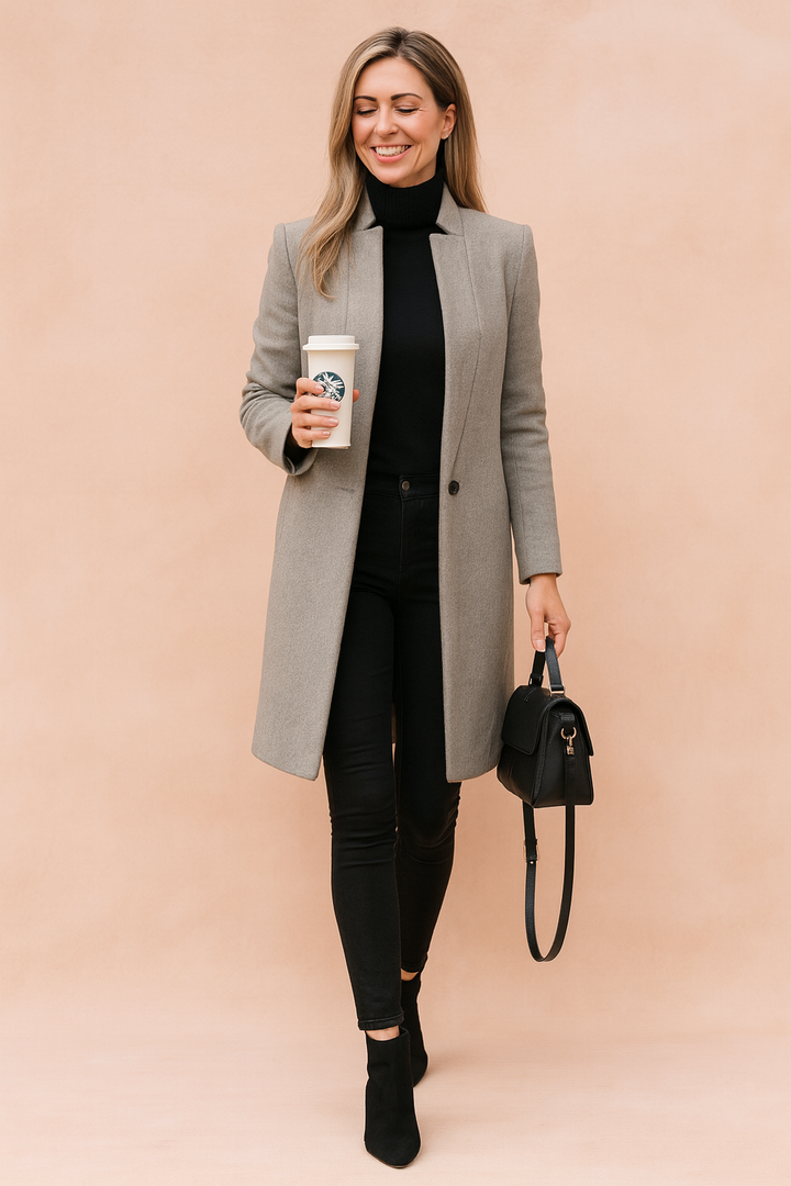 Élise Laurent | Minimalist Coat For Women