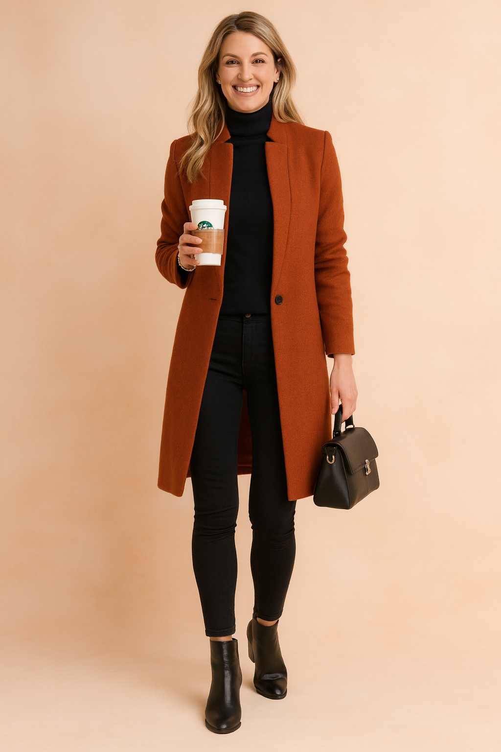 Élise Laurent | Minimalist Coat For Women