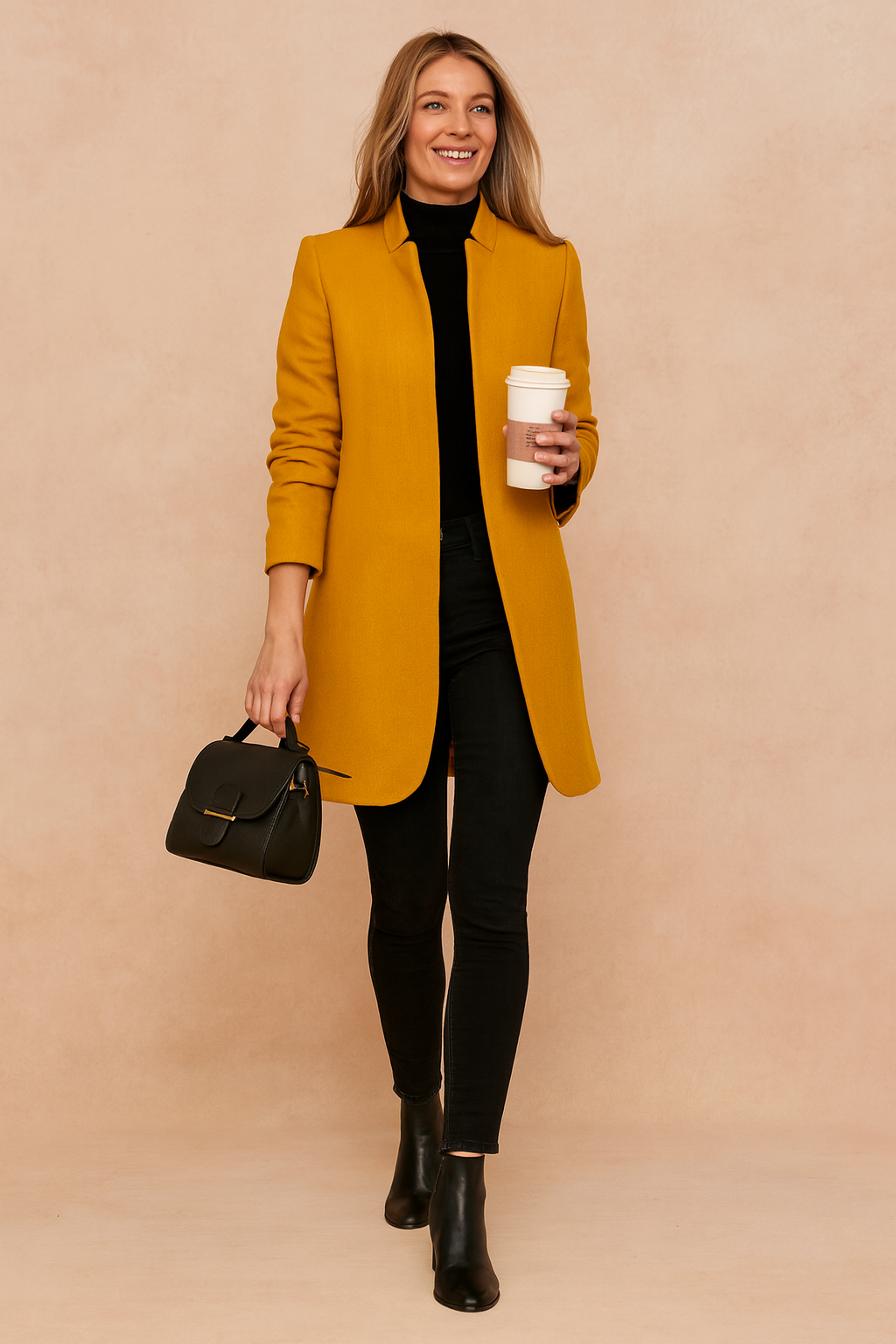 Élise Laurent | Minimalist Coat For Women