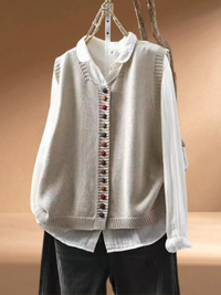 The Rosalie | Knitted Vest