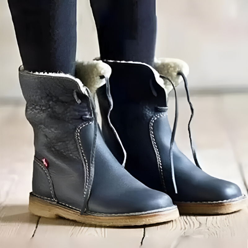 Camille Laurent | Waterproof Fur-Lined Winter Boots For Women