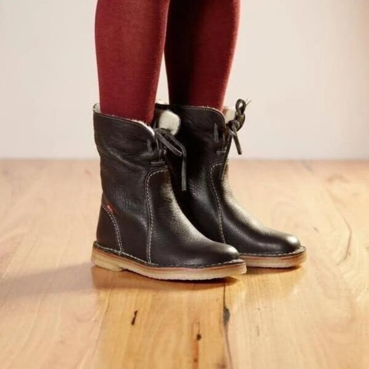 Camille Laurent | Waterproof Fur-Lined Winter Boots For Women