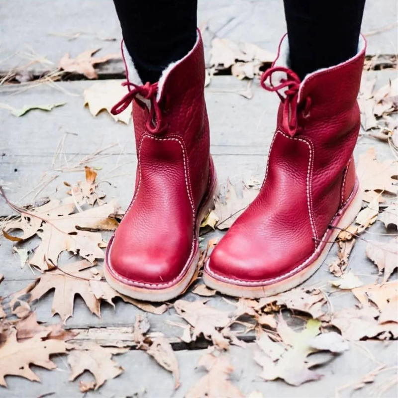 Camille Laurent | Waterproof Fur-Lined Winter Boots For Women