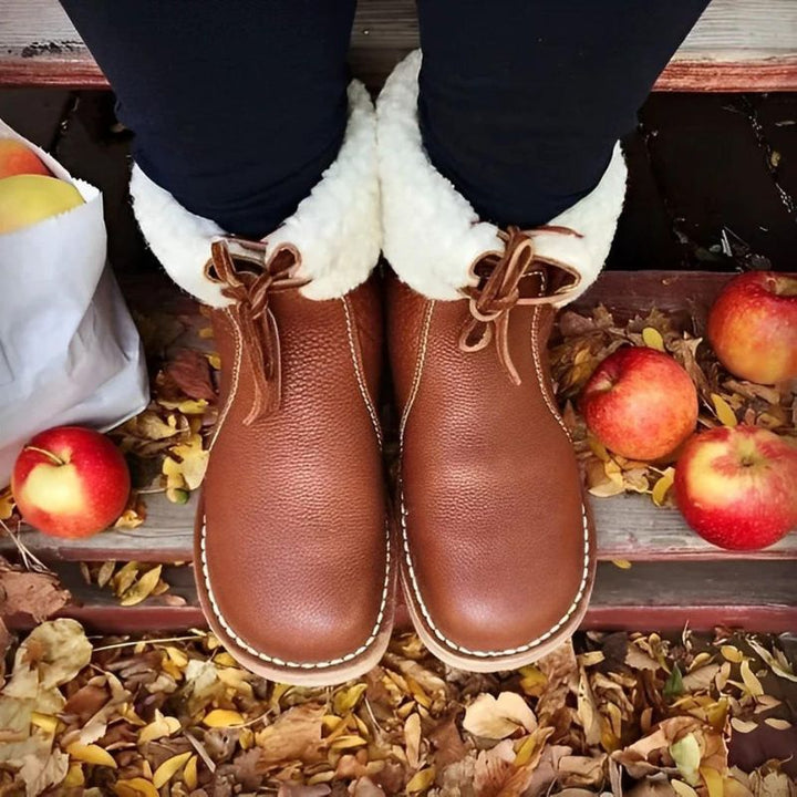 Camille Laurent | Waterproof Fur-Lined Winter Boots For Women