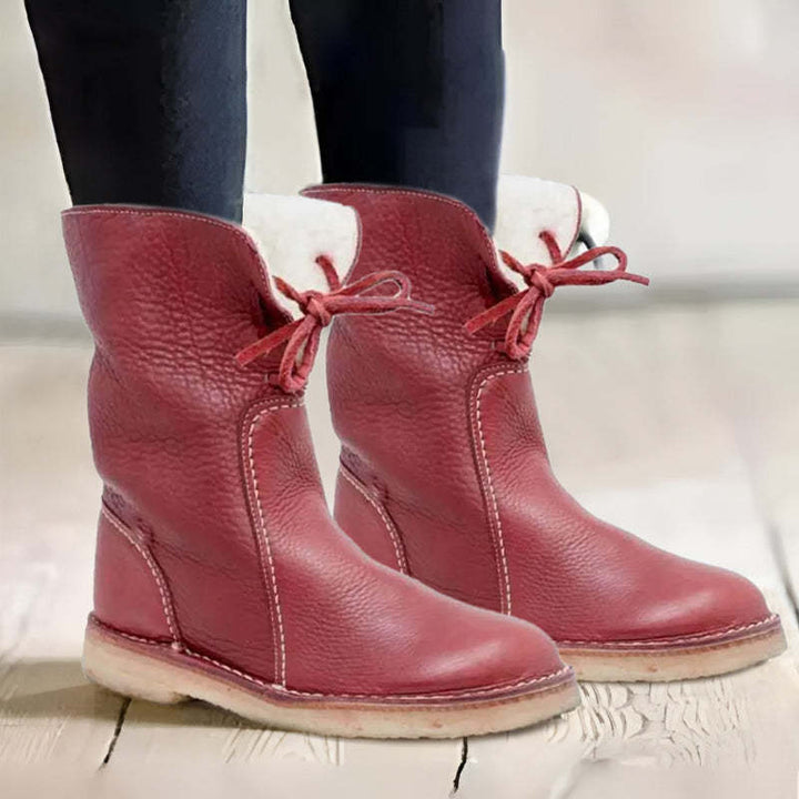 Camille Laurent | Waterproof Fur-Lined Winter Boots For Women