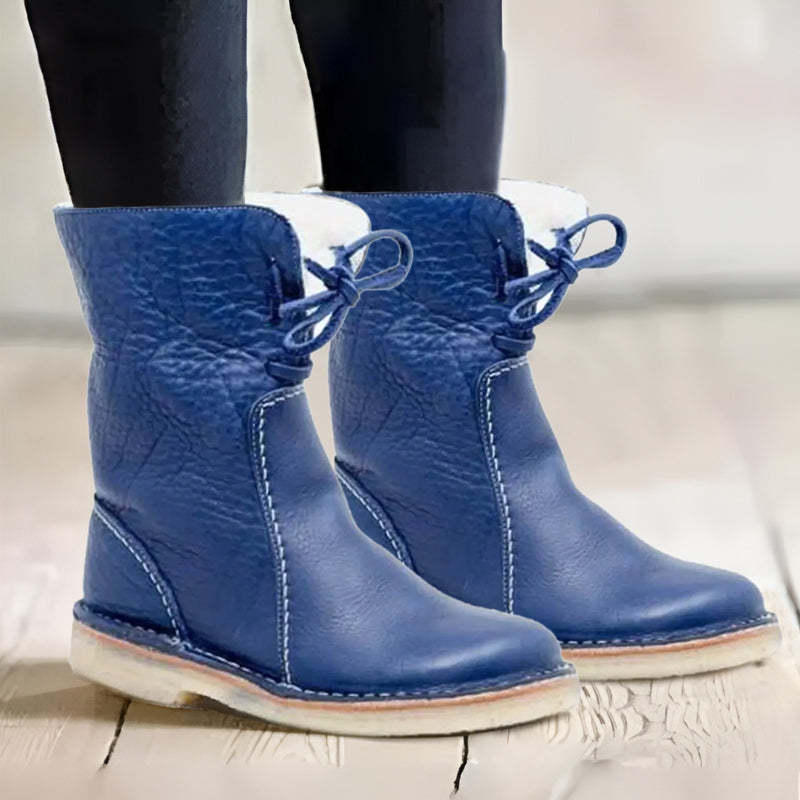 Camille Laurent | Waterproof Fur-Lined Winter Boots For Women