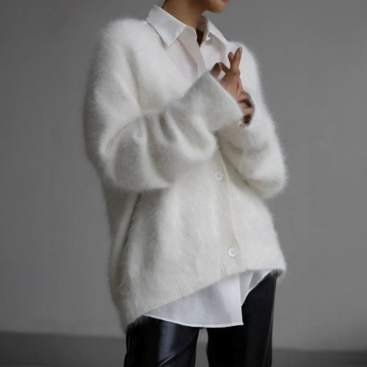Eliza - Comfortable Fur Cardigan