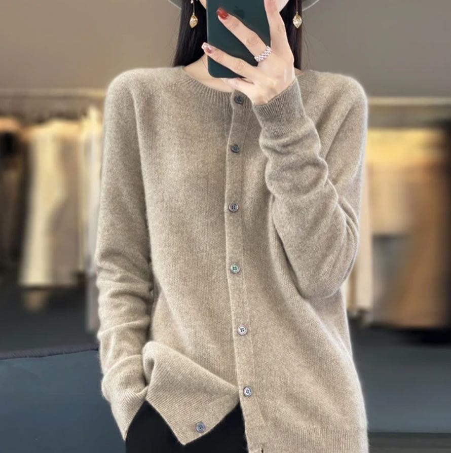 Aliyah™ - Merino Wool Cardigan