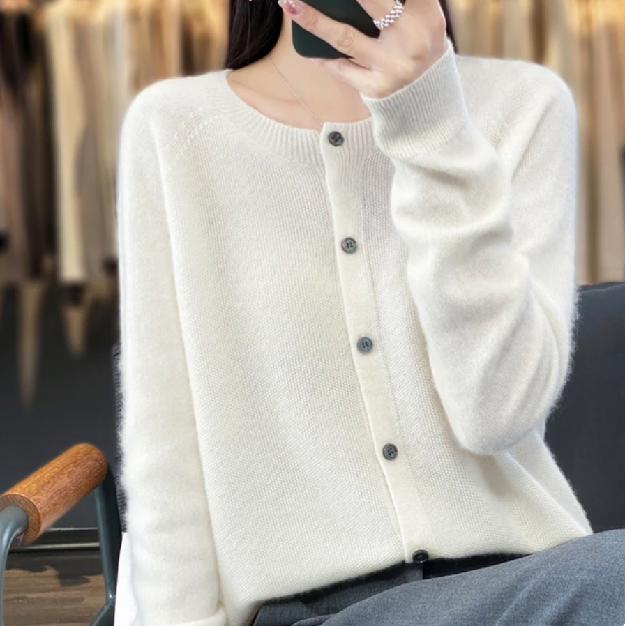 Aliyah™ - Merino Wool Cardigan