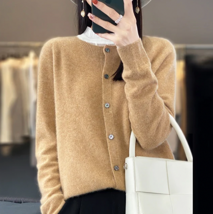 Aliyah™ - Merino Wool Cardigan