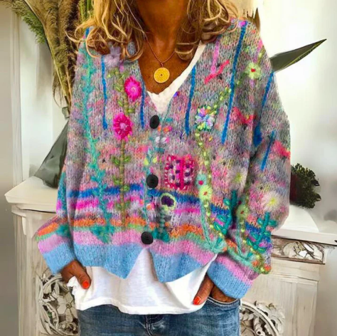 Charlotte™ - Floral Cardigan
