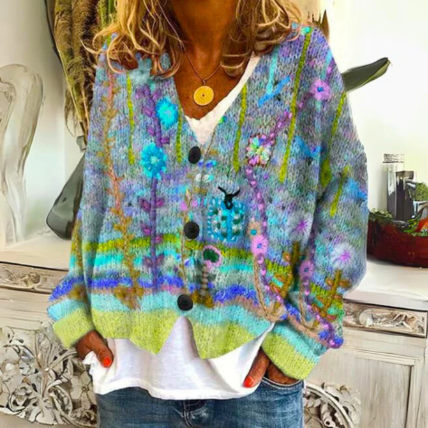 Charlotte™ - Floral Cardigan