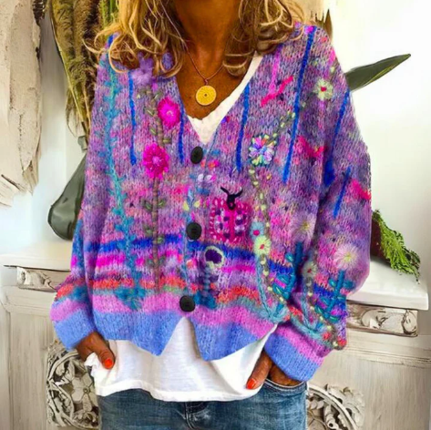 Charlotte™ - Floral Cardigan