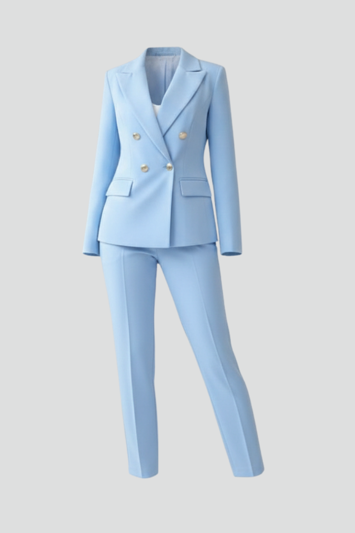 Sophia Laurent | Elegant Tailored Suit Set For Women