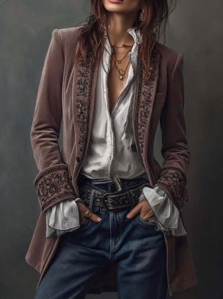 Erica | Long Vintage Jacket