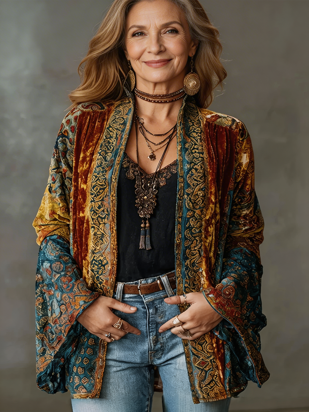 Amara | Boho Kimono Jacket