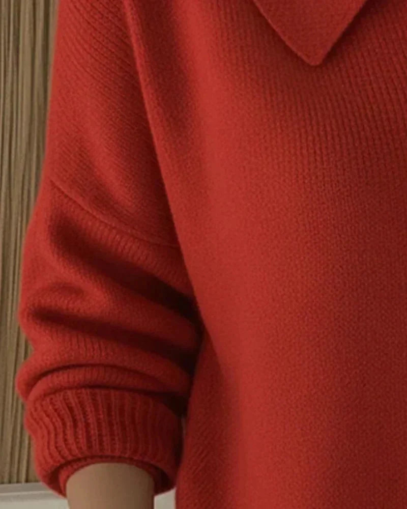 Amara™ | Classic Collared Knit Cardigan