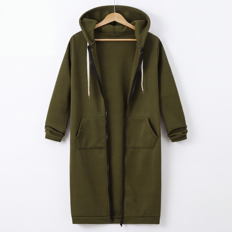 Elizabeth - Lined Long Hoodies
