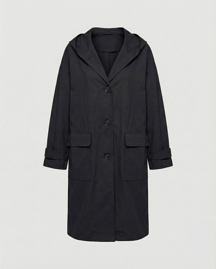 Rosie | Women's Long Waterproof Windproof Hooded Trench Coat
