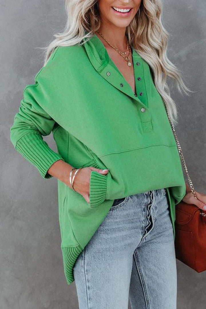 Rosie | Women's Longline Hooded Drawstring Tunic Sweatshirt