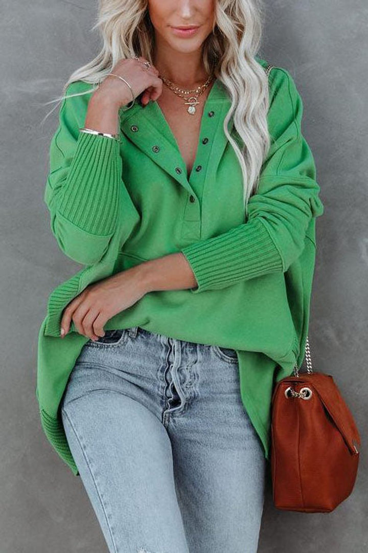 Rosie | Women's Longline Hooded Drawstring Tunic Sweatshirt