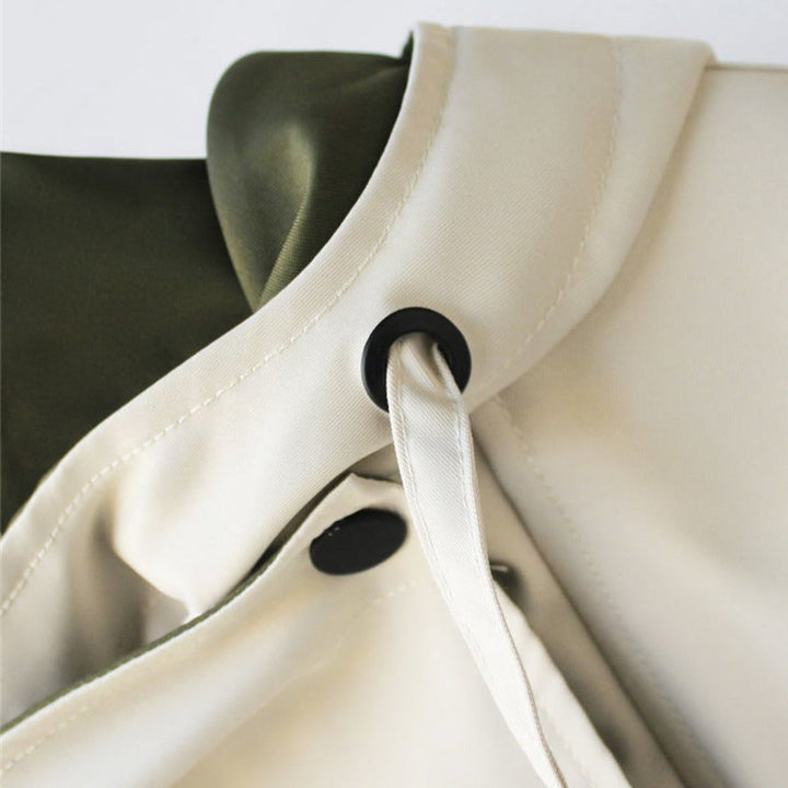 Mia | Women's Oversized Waterproof Windproof Trench Coat Dual-Collar