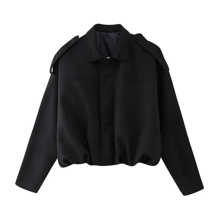 Emily | Women's Vintage-Inspired Faux Suede Oversized Bomber Jacket