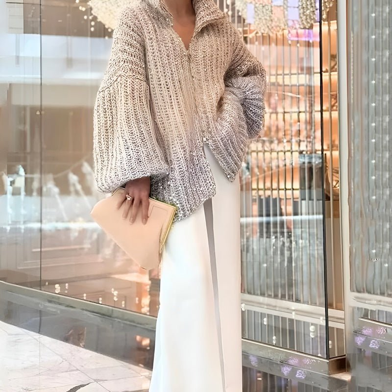 Lilly™ - Glittering Silk Cardigan