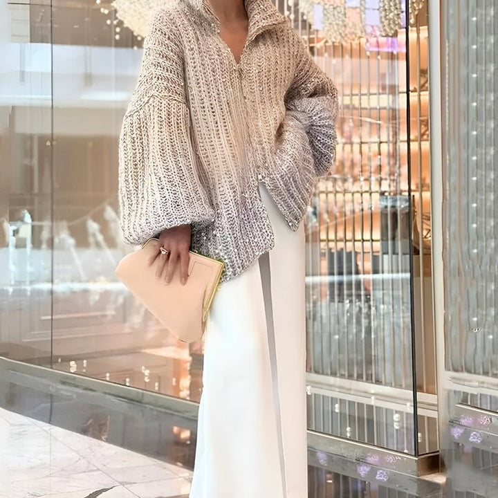 Lilly™ - Glittering Silk Cardigan